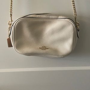 White coach crossbody